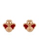Chopard 18K Diamond Happy Hearts Wings Stud Earrings