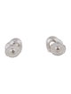 Chopard 18K Diamond Heart Stud Earrings
