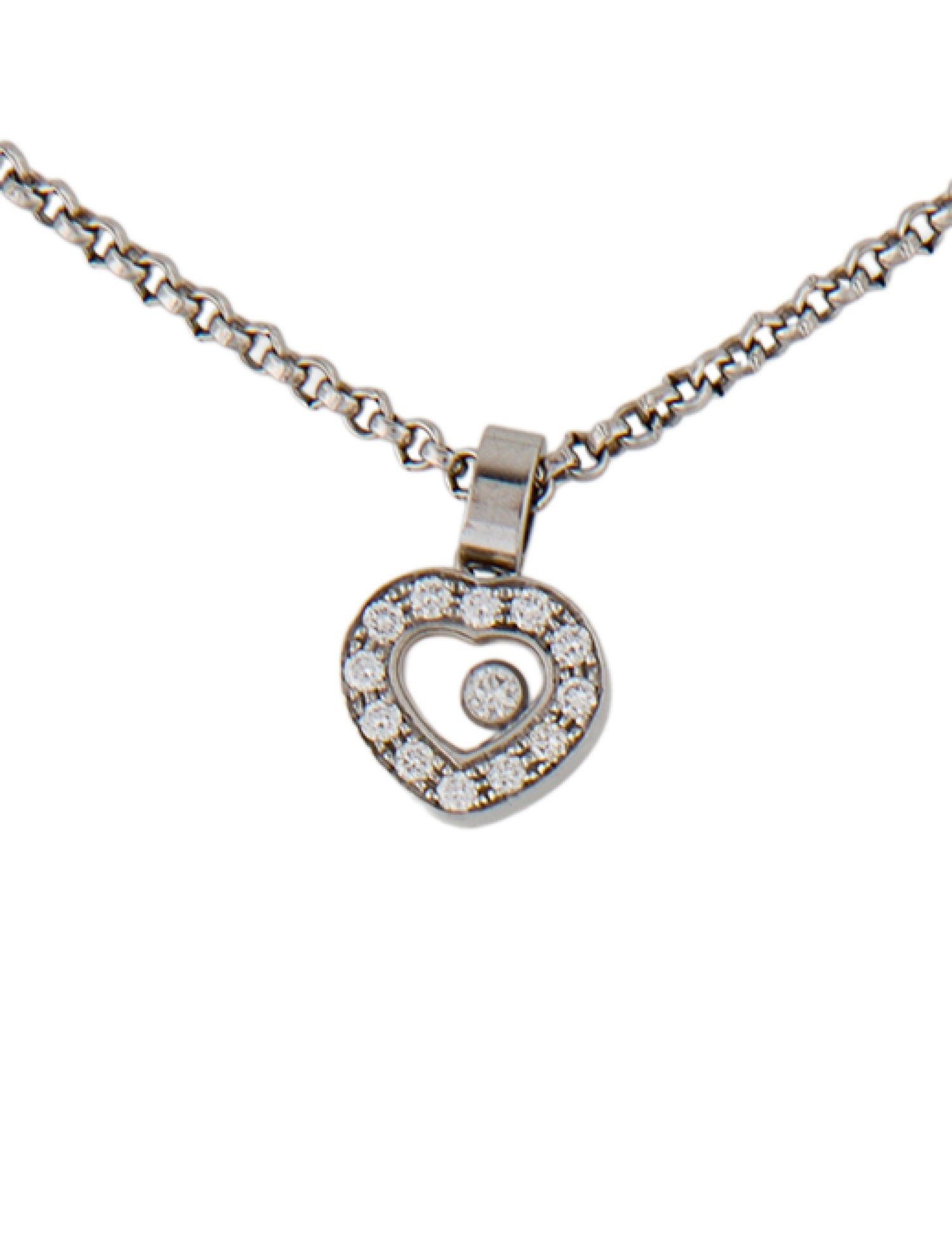 Chopard Happy Diamonds Heart Pendant Necklace