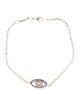 Chopard 18K Diamond Good Luck Charms Evil Eye Station Bracelet
