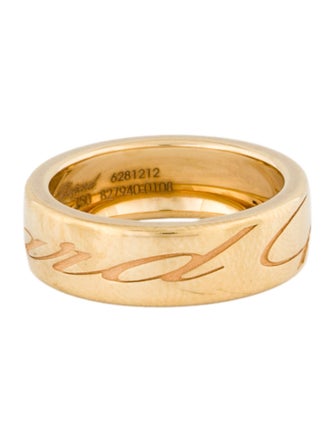 Chopard 18K Chopardissimo Band Ring