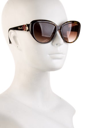 Chopard Cat-Eye Gradient Sunglasses