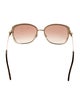 Chopard Oversize Tinted Sunglasses