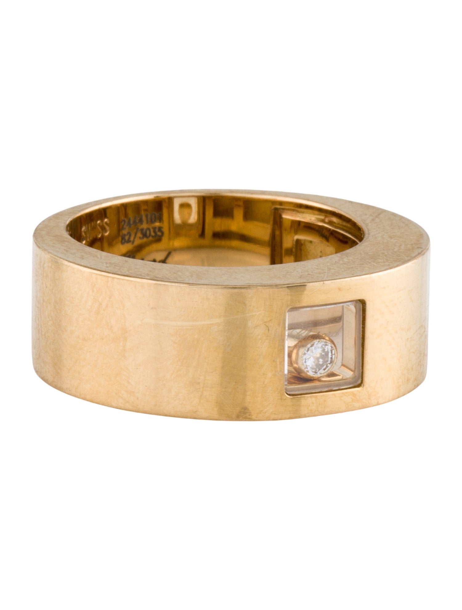 Chopard 18K Happy Diamonds Icon Band Ring