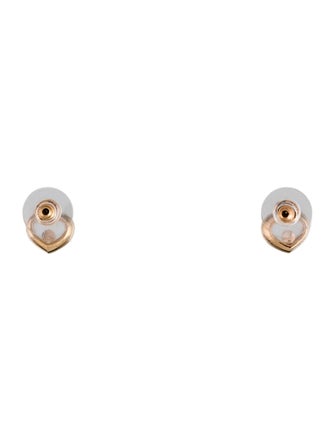 Chopard 18K Diamond Happy Icons Stud Earrings
