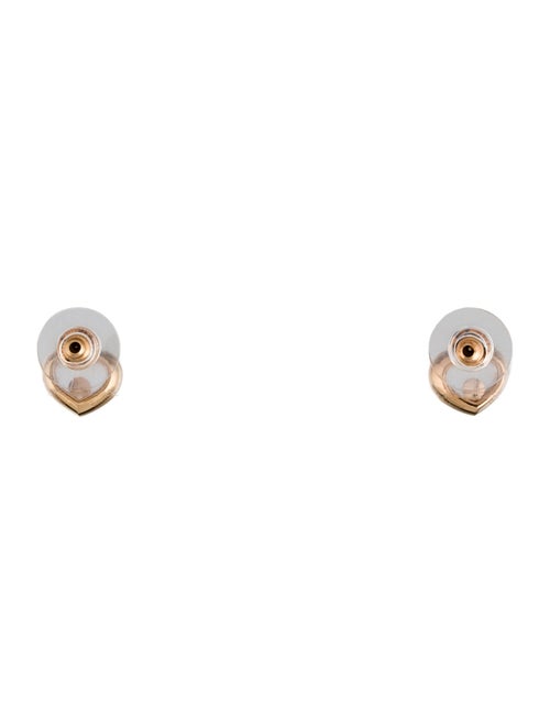 Chopard 18K Diamond Happy Icons Stud Earrings