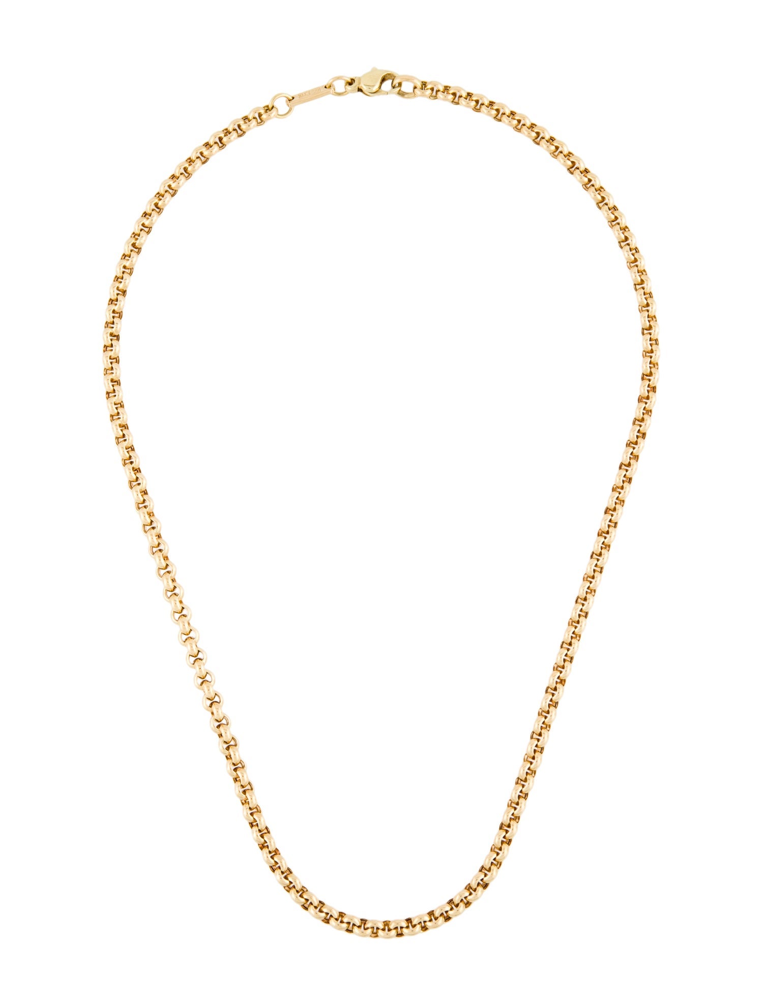 Chopard 18K Rolo Chain Necklace