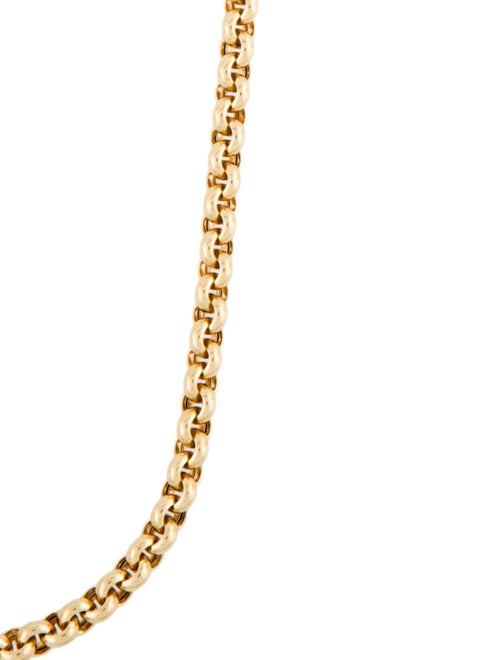 Chopard 18K Rolo Chain Necklace