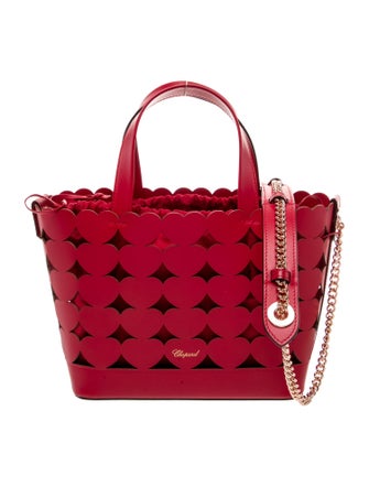 Chopard Leather Top Handle Bag