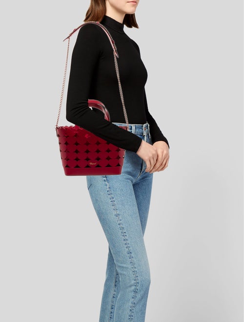 Chopard Leather Top Handle Bag