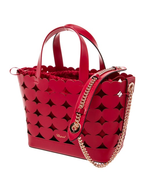 Chopard Leather Top Handle Bag