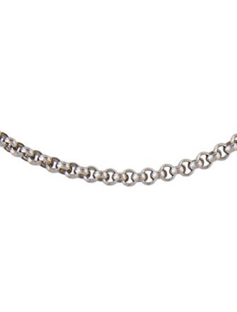 Chopard Circle Chain Link Necklace