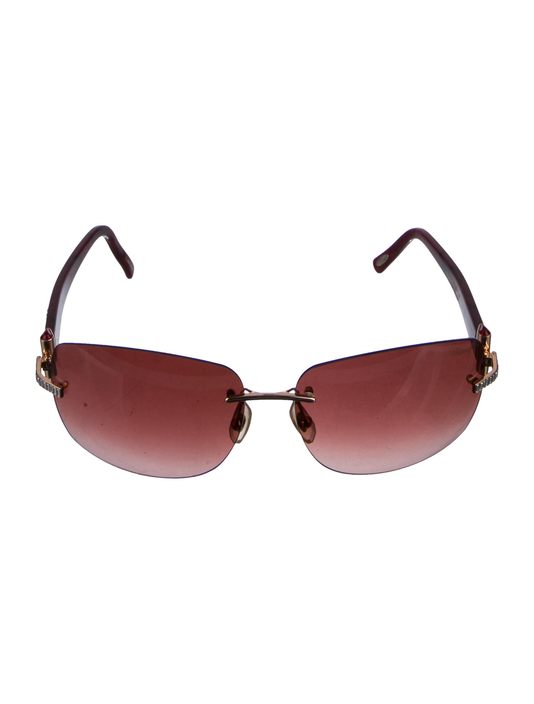 Chopard Oversize Gradient Sunglasses