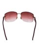 Chopard Oversize Gradient Sunglasses