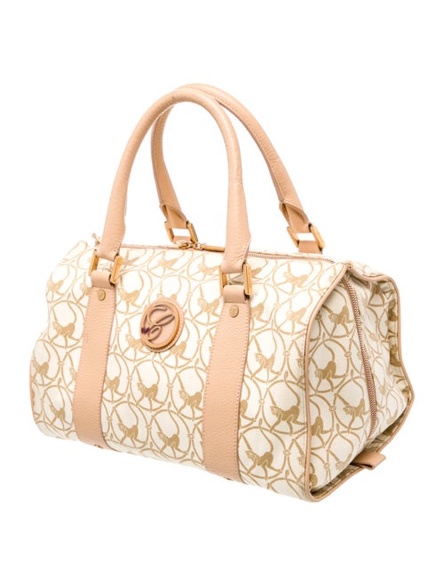 Chopard Canvas Top Handle Bag