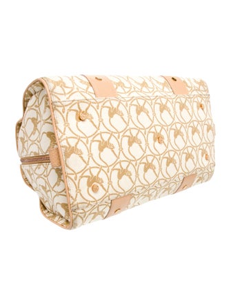 Chopard Canvas Top Handle Bag