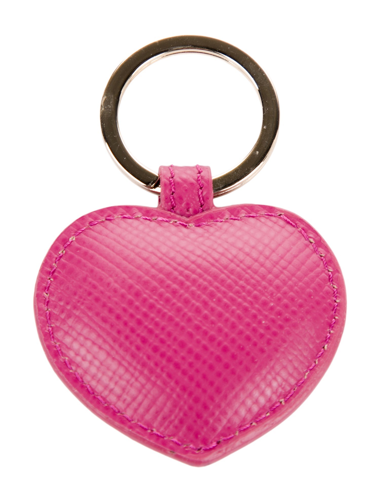 Chopard Leather Heart Shaped Keychain