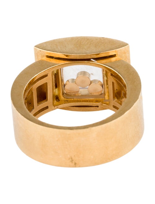 Chopard 18K Diamond Happy Diamond Cocktail Ring