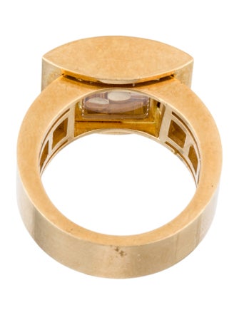 Chopard 18K Diamond Happy Diamond Cocktail Ring