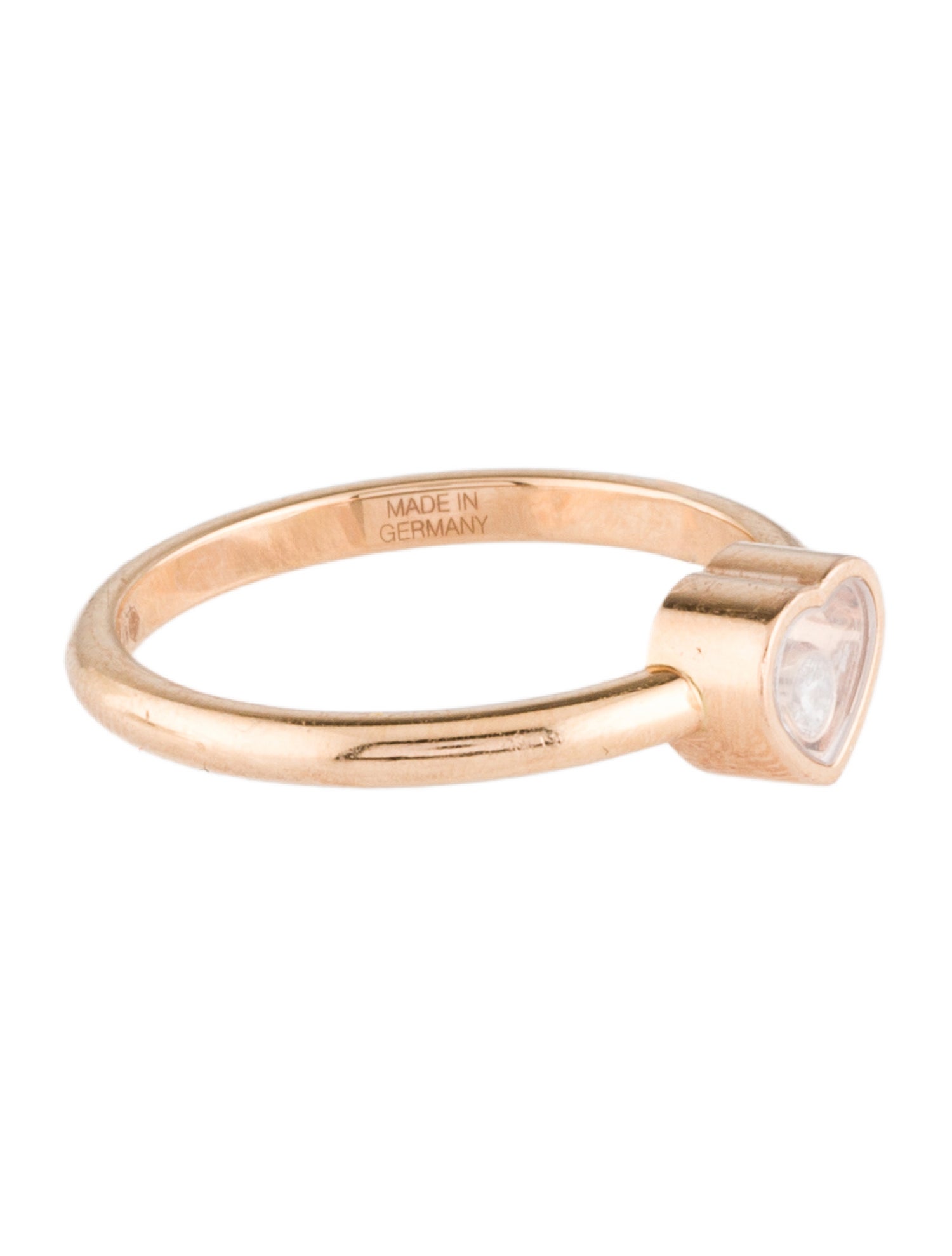 Chopard 18K Diamond My Happy Hearts Ring