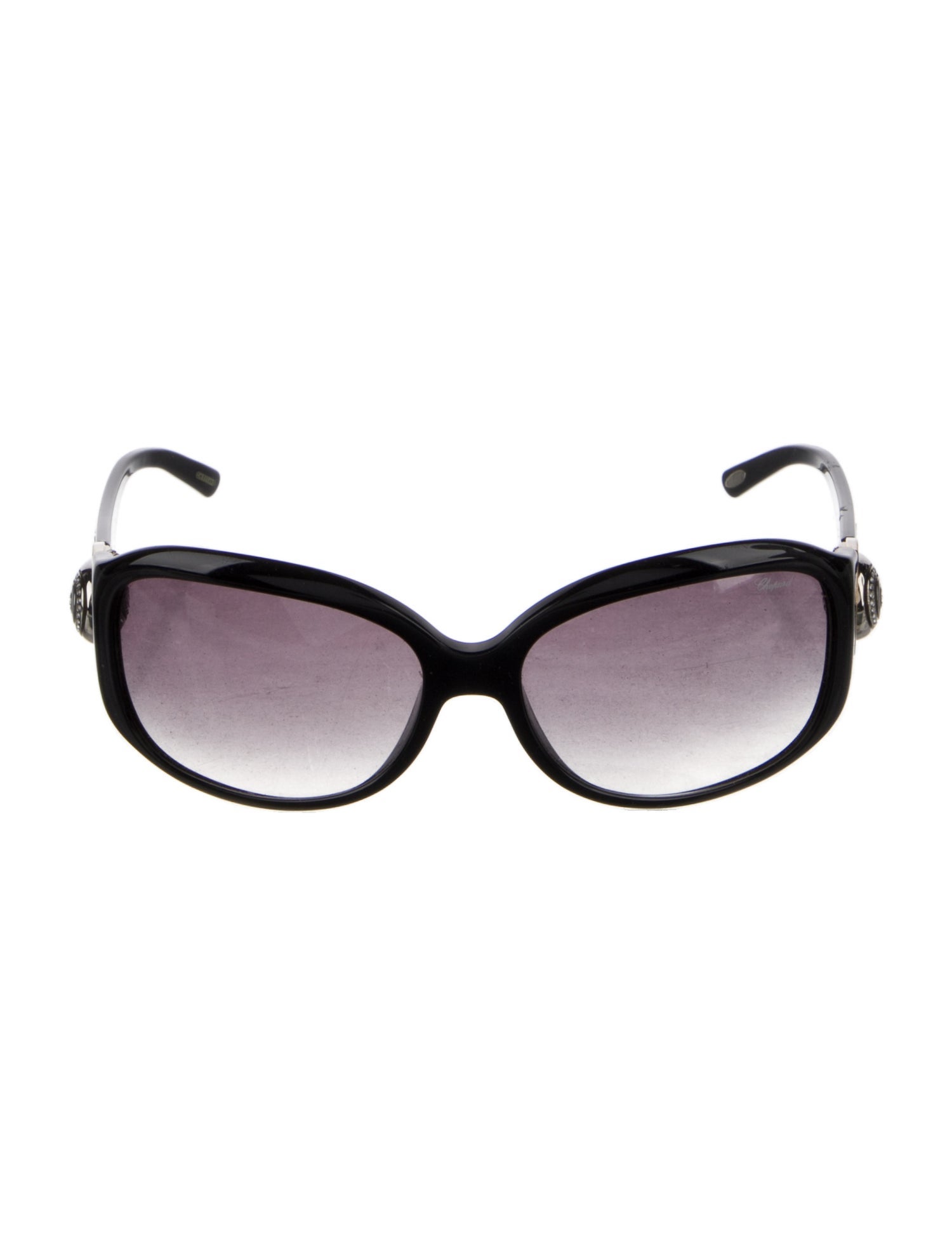 Chopard Round Gradient Sunglasses