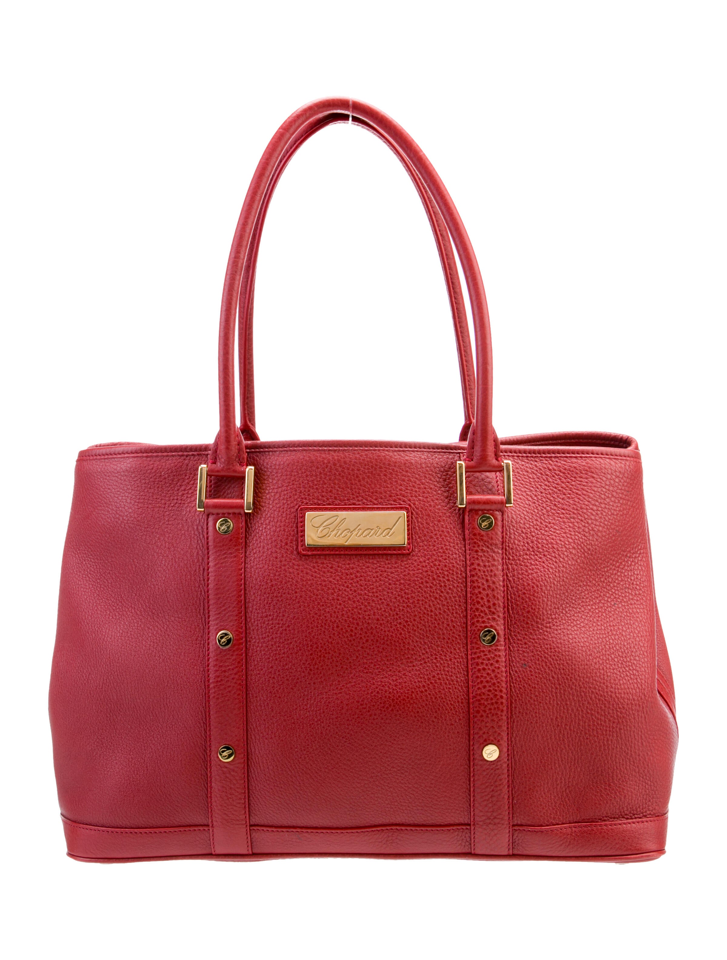 Chopard Leather Top Handle Bag