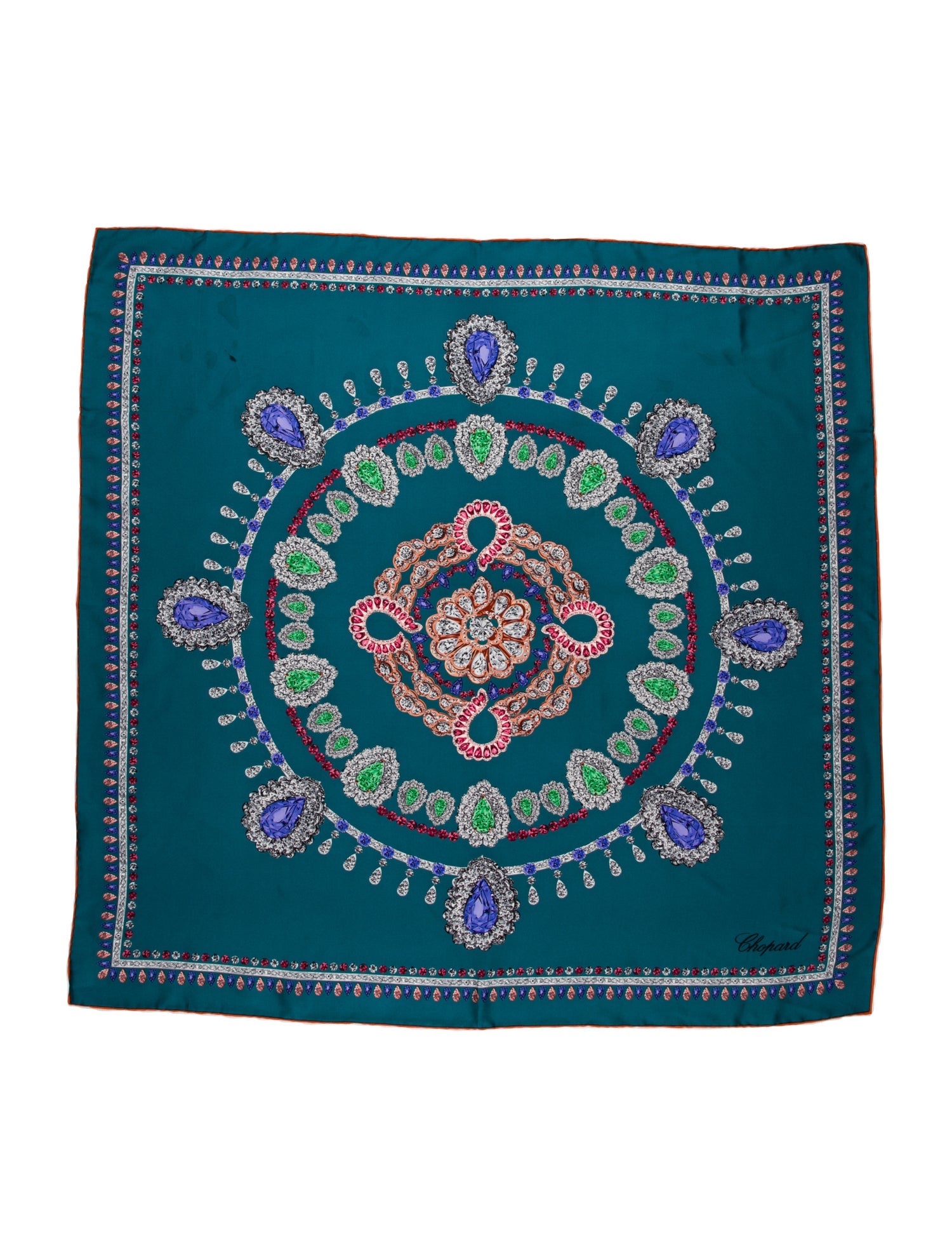 Chopard Silk Printed Scarf