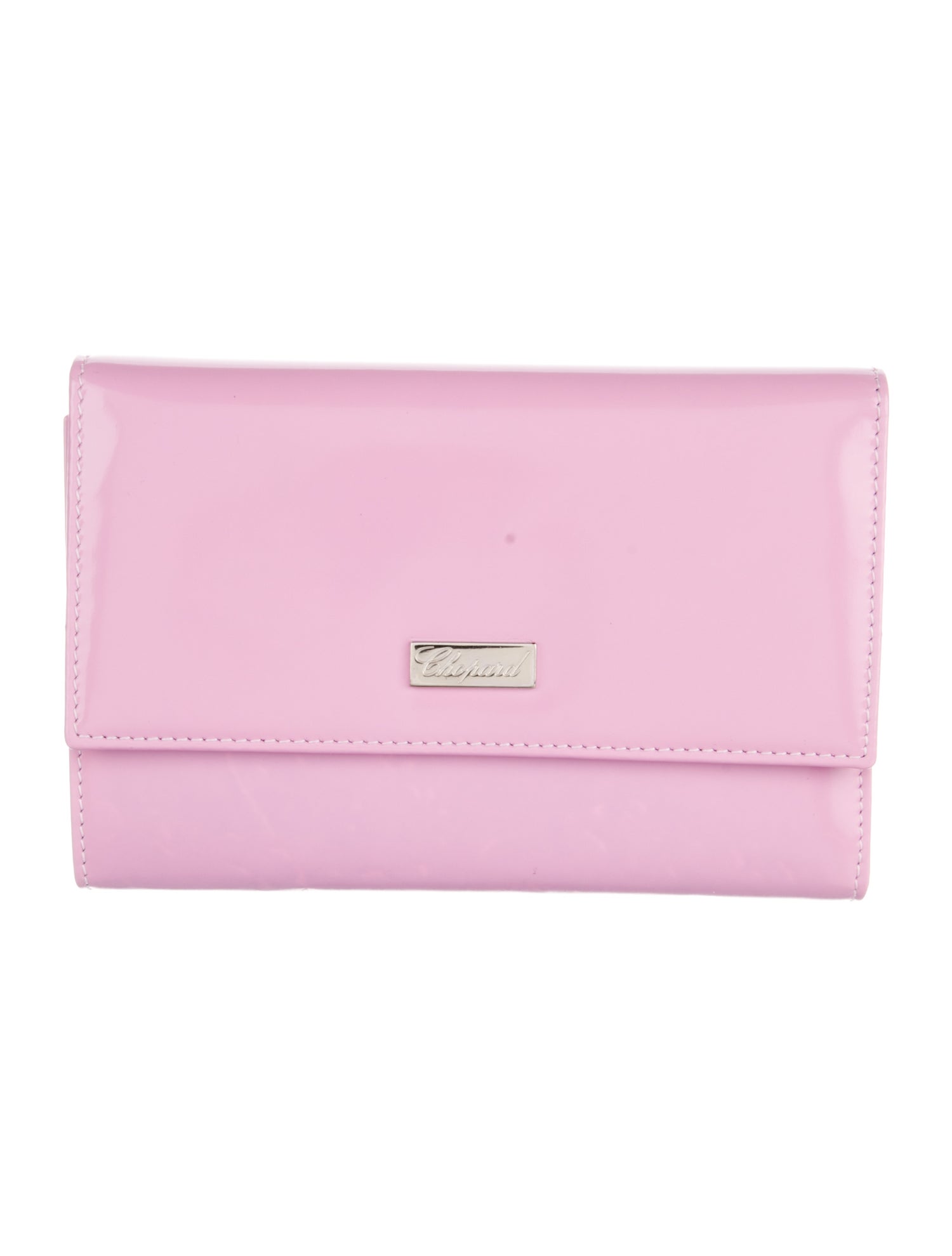 Chopard Patent Leather Compact Wallet