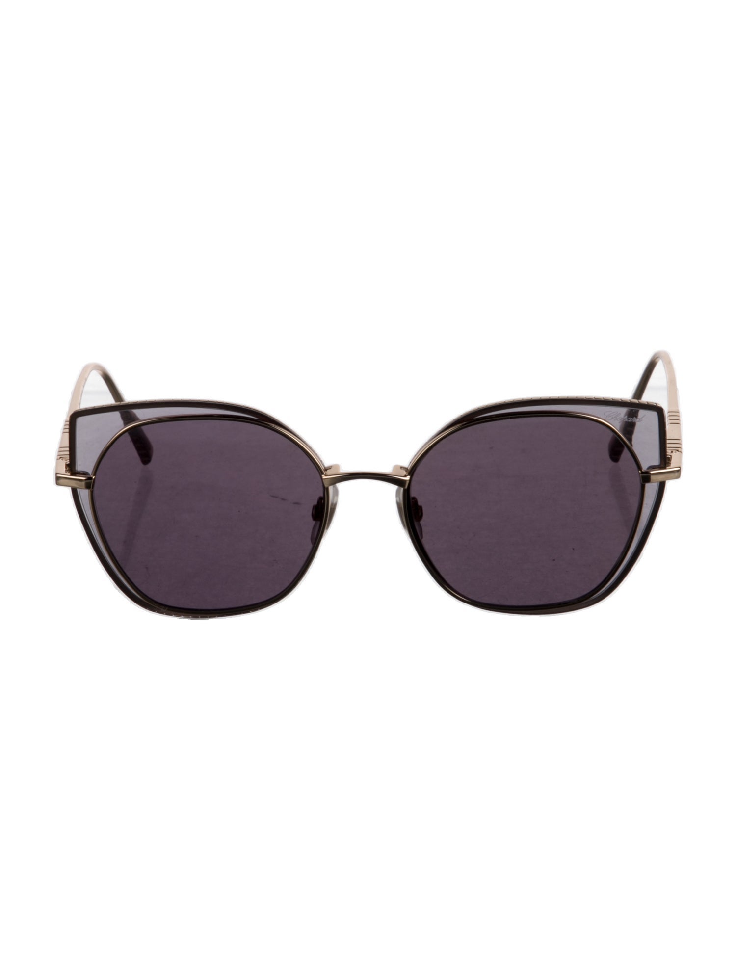 Chopard Cat-Eye Tinted Sunglasses