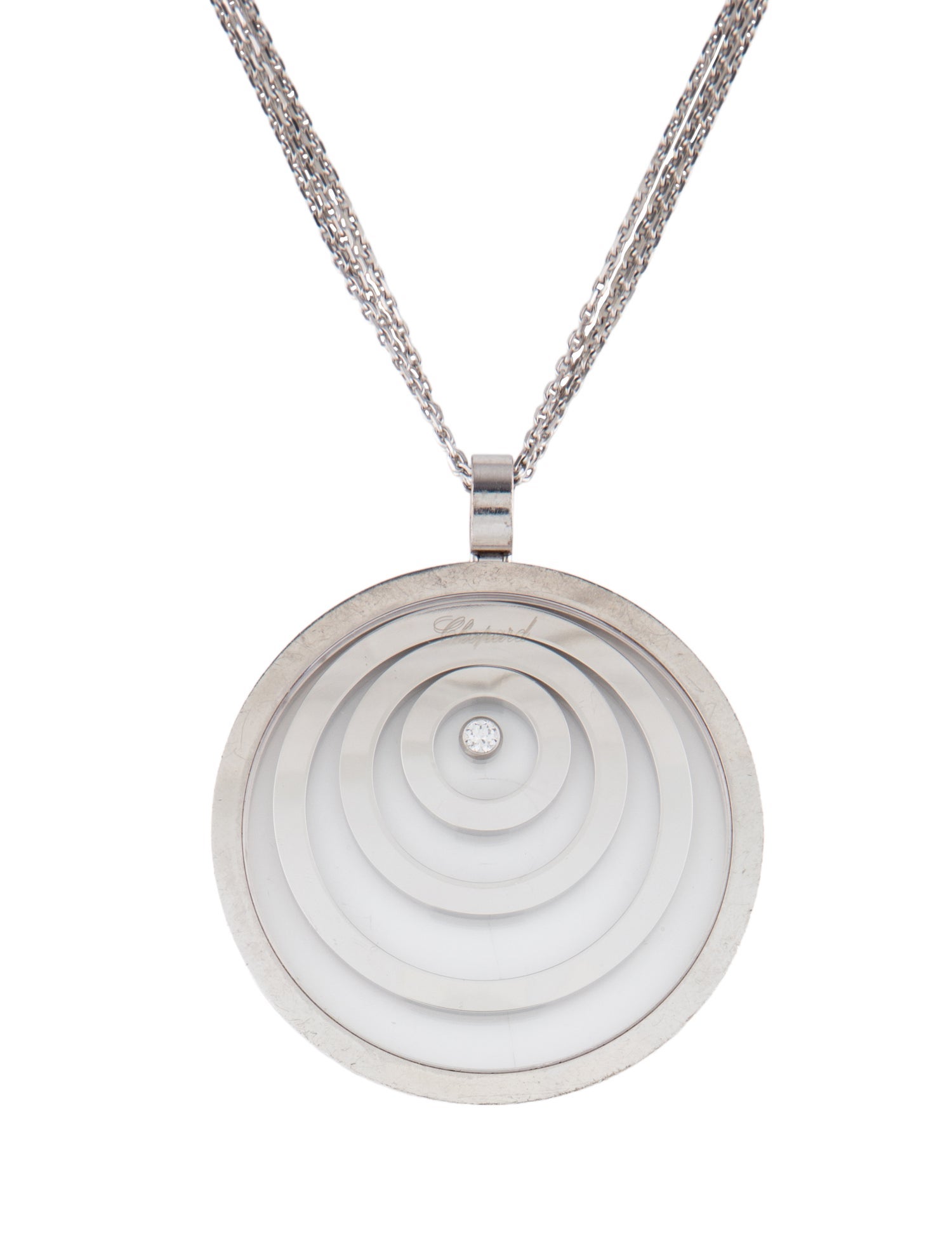 Chopard 18K Happy Spirit Pendnat Necklace