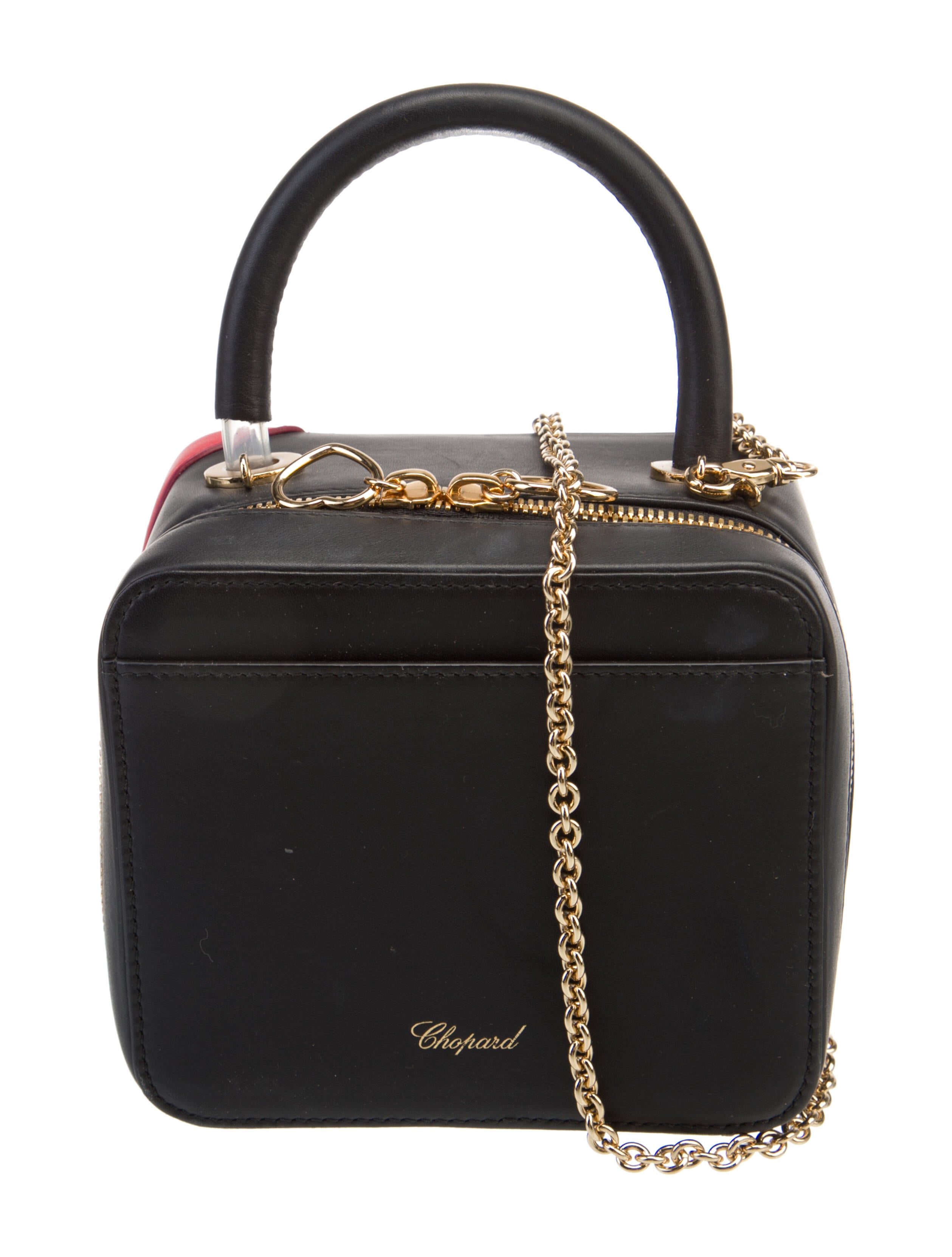 Chopard Leather Top Handle Bag