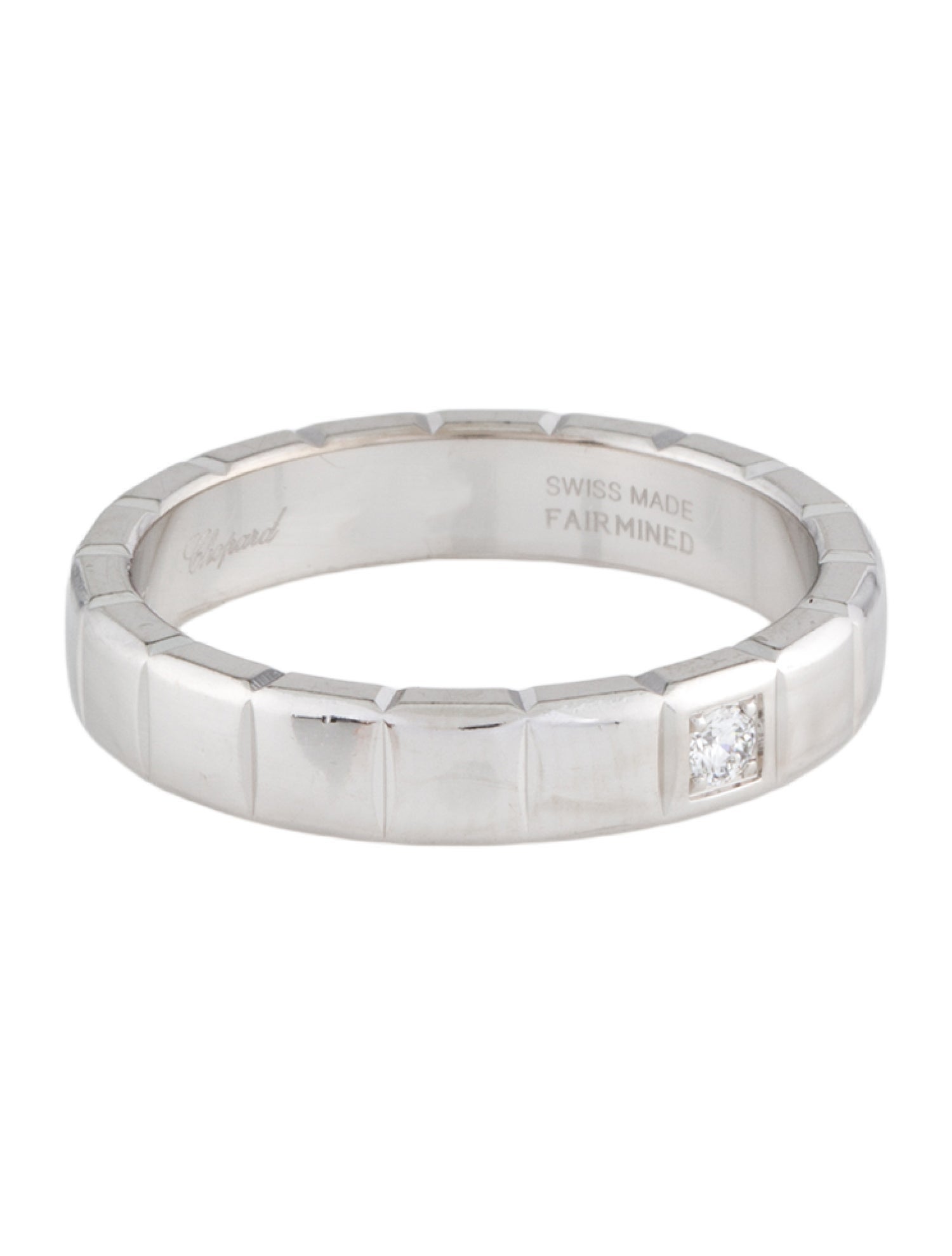 Chopard 18K Diamond Ice Cube Ring