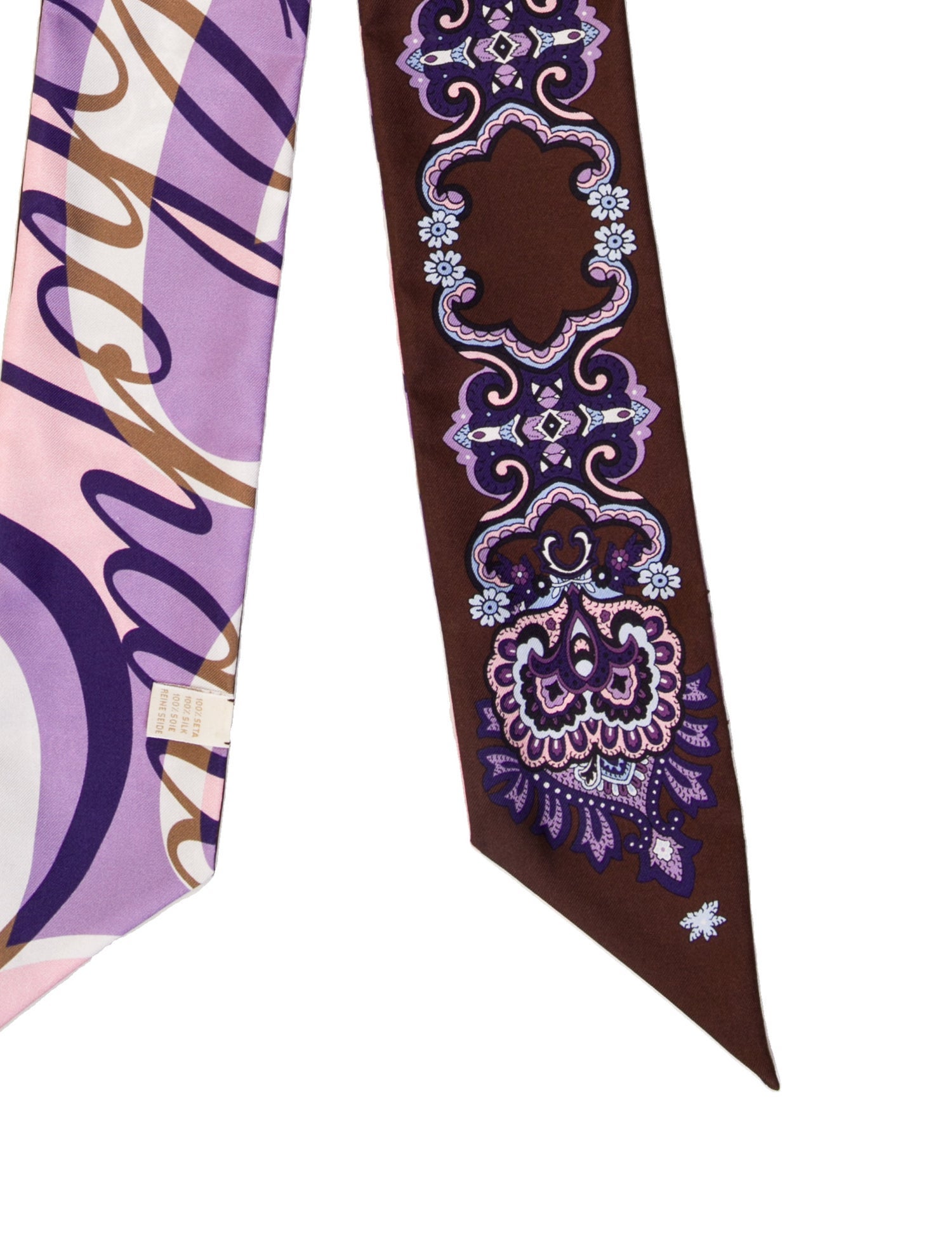 Chopard Silk Paisley Print Snood