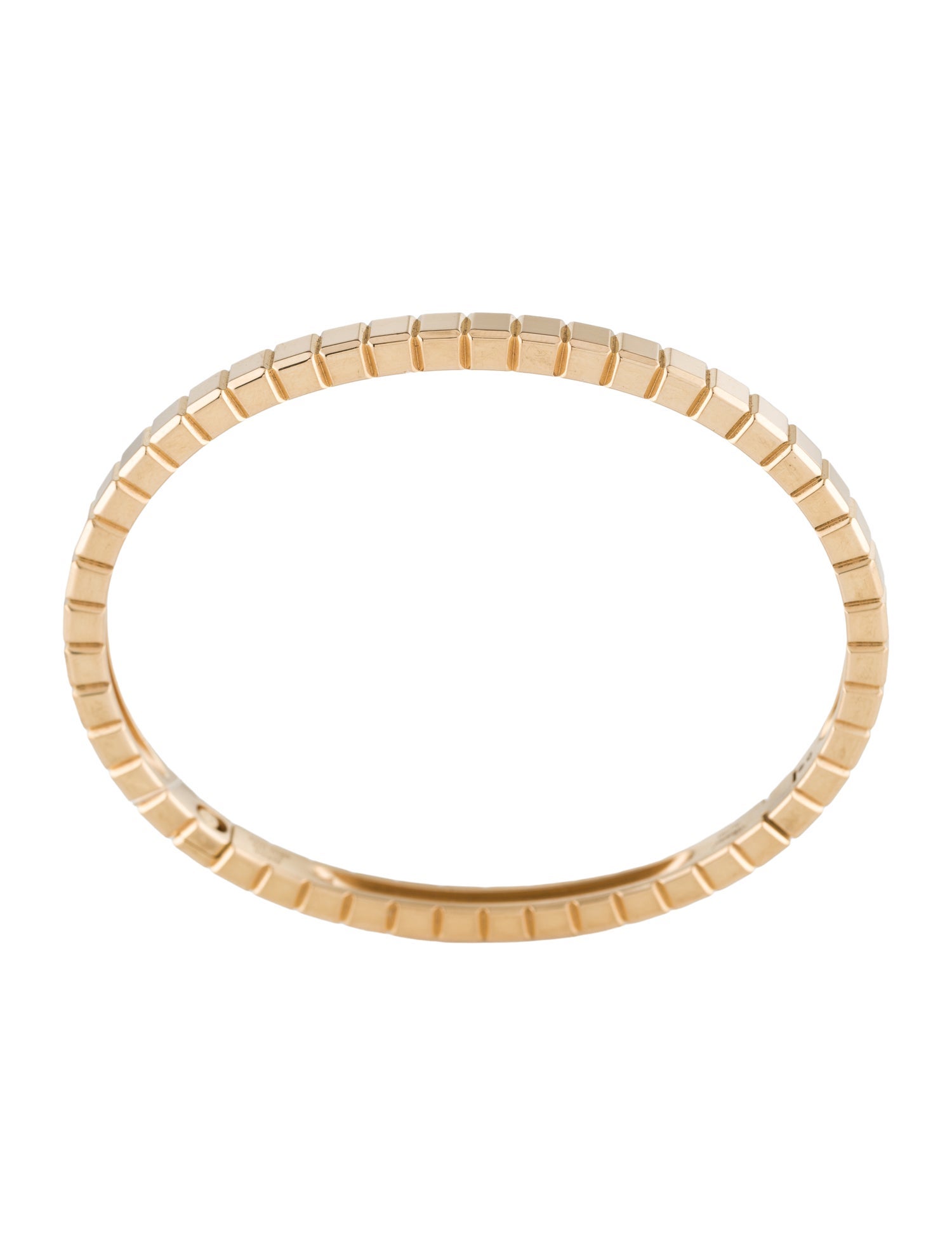 18K Ice Cube Bangle Bracelet