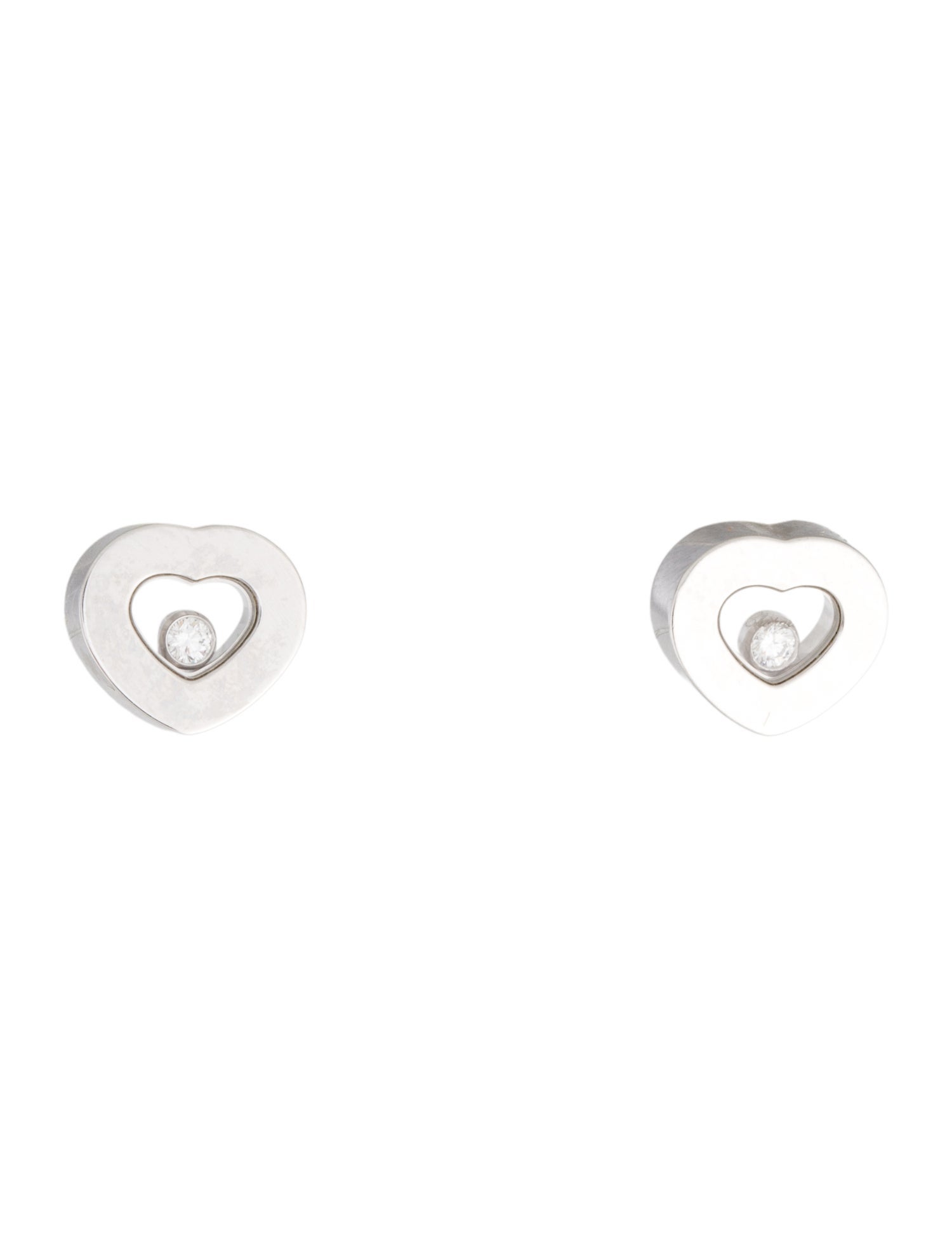 Chopard 18K Happy Diamonds Icons Stud Earrings