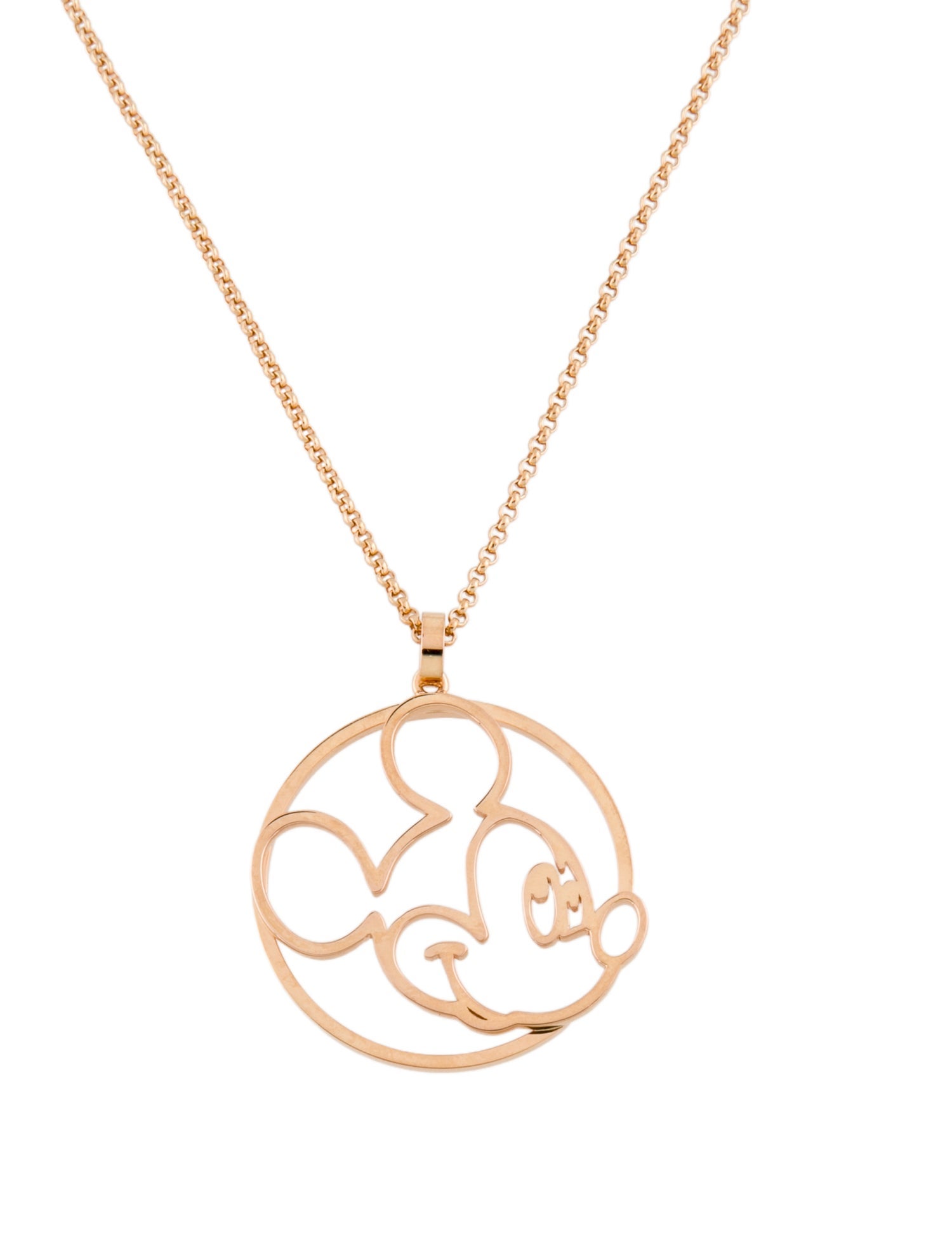 Chopard 18K Mickey Mouse® Pendant Necklace