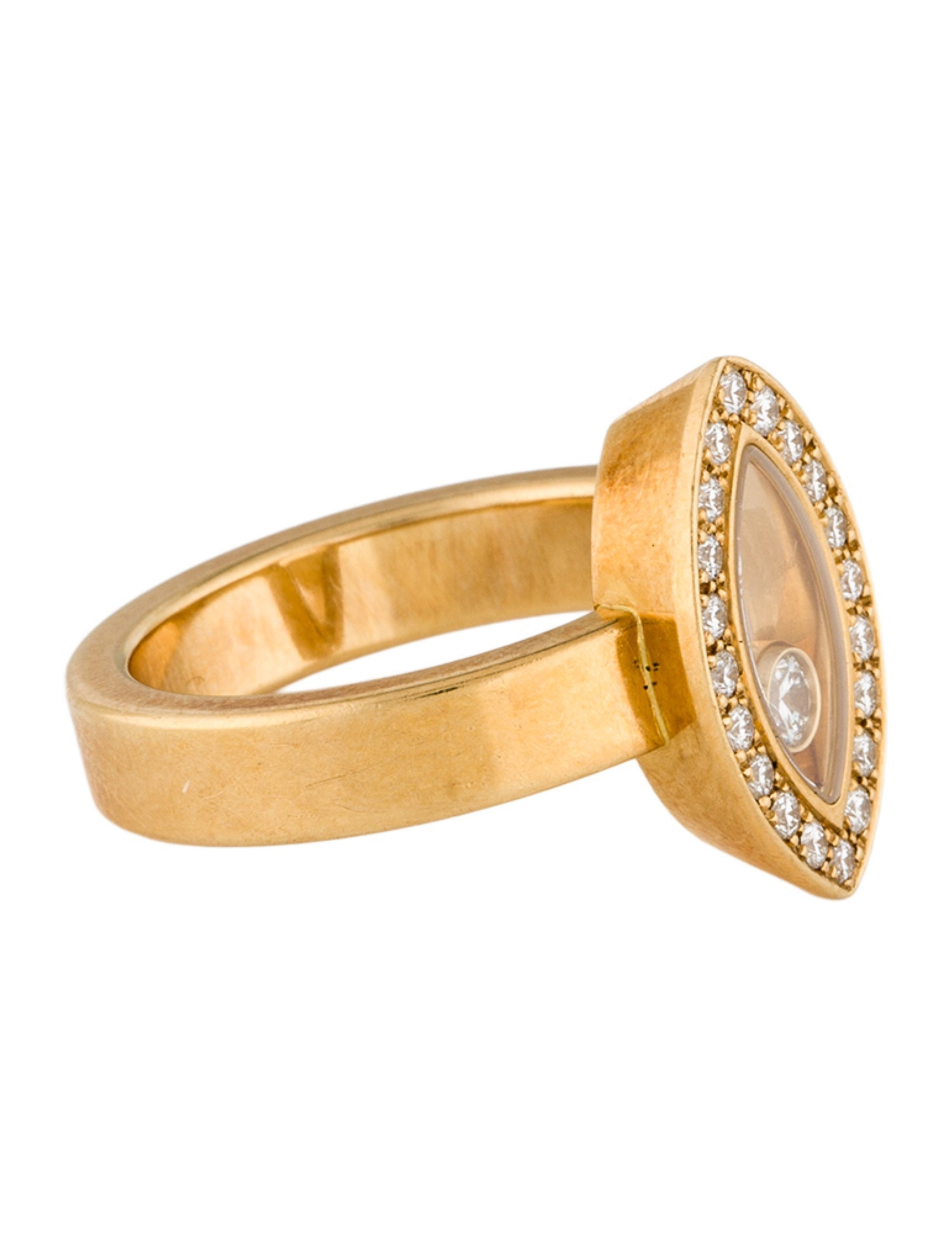 Chopard 18K Diamond Happy Icons Ring