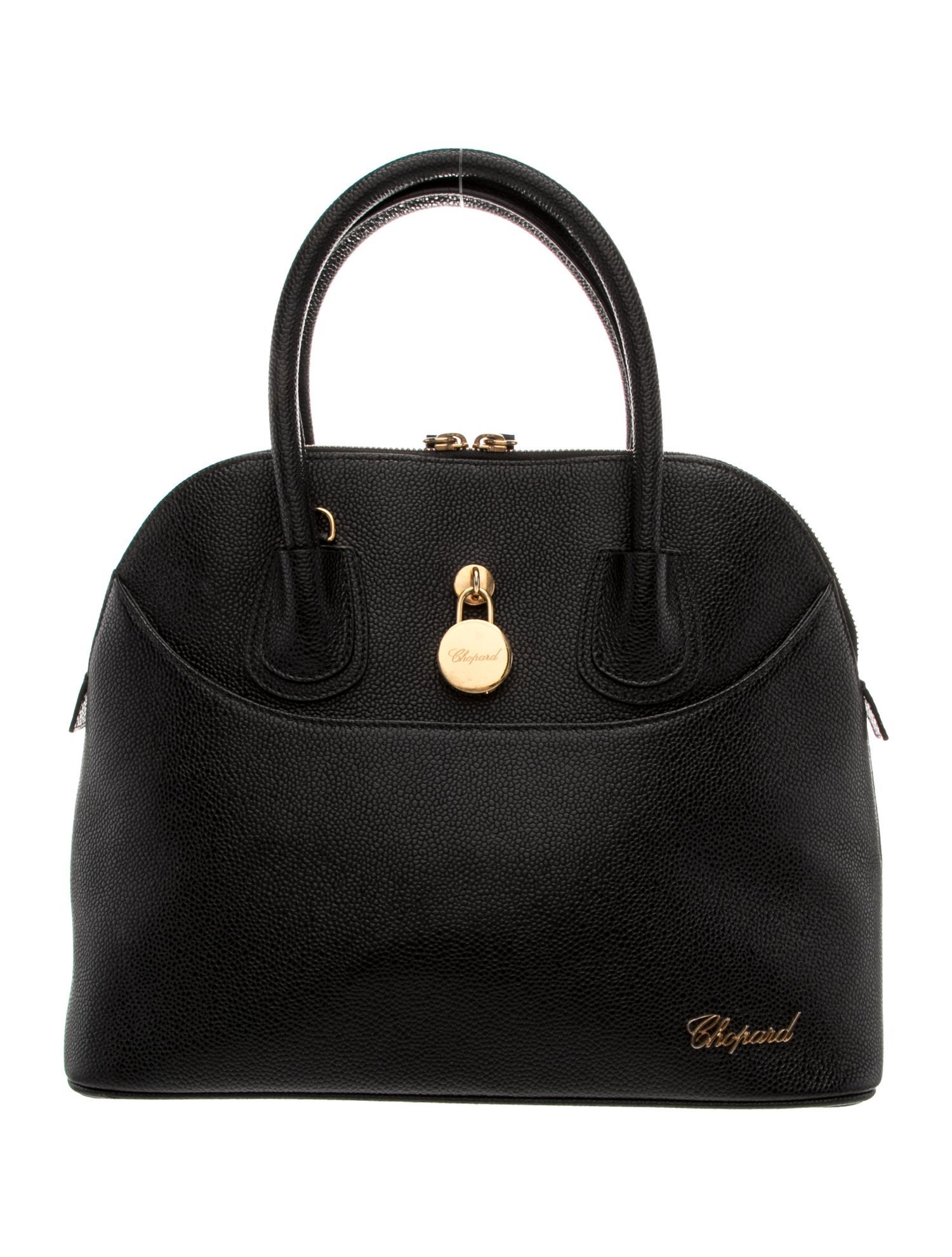 Chopard Leather Top Handle Bag