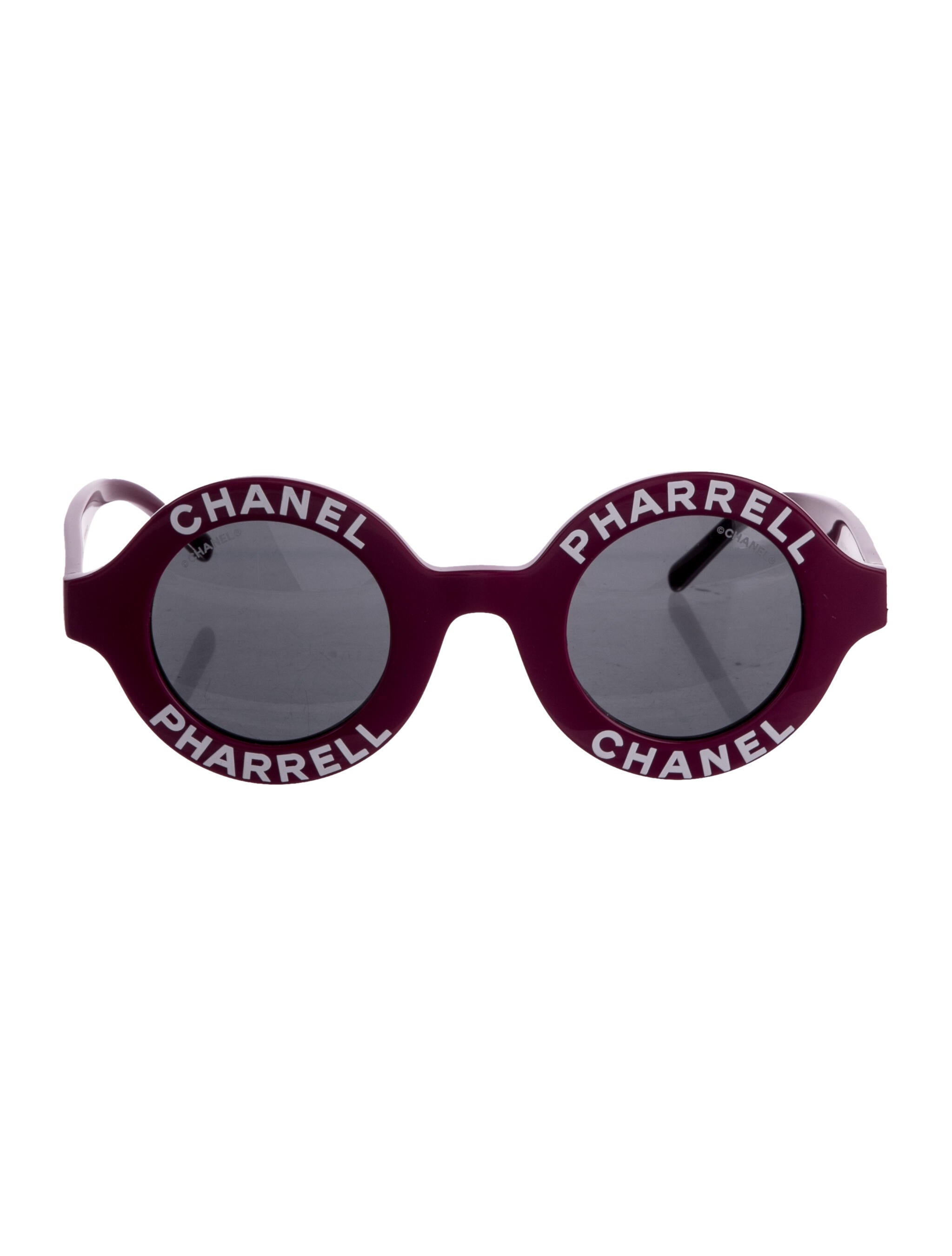 Chanel Pharrell Interlocking CC Logo Round Sunglasses w/ Tags