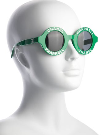 Chanel Pharrell 2019 Interlocking CC Logo Sunglasses