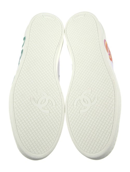 Chanel Pharrell Interlocking CC Logo Canvas Sneakers