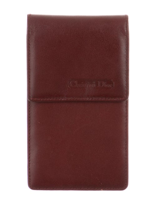 Christian Dior Leather Coin Pouch