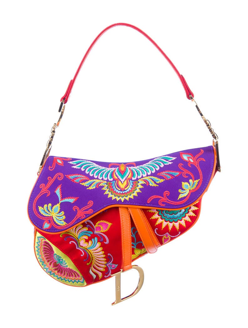 Christian Dior Shanghai Saddle Bag