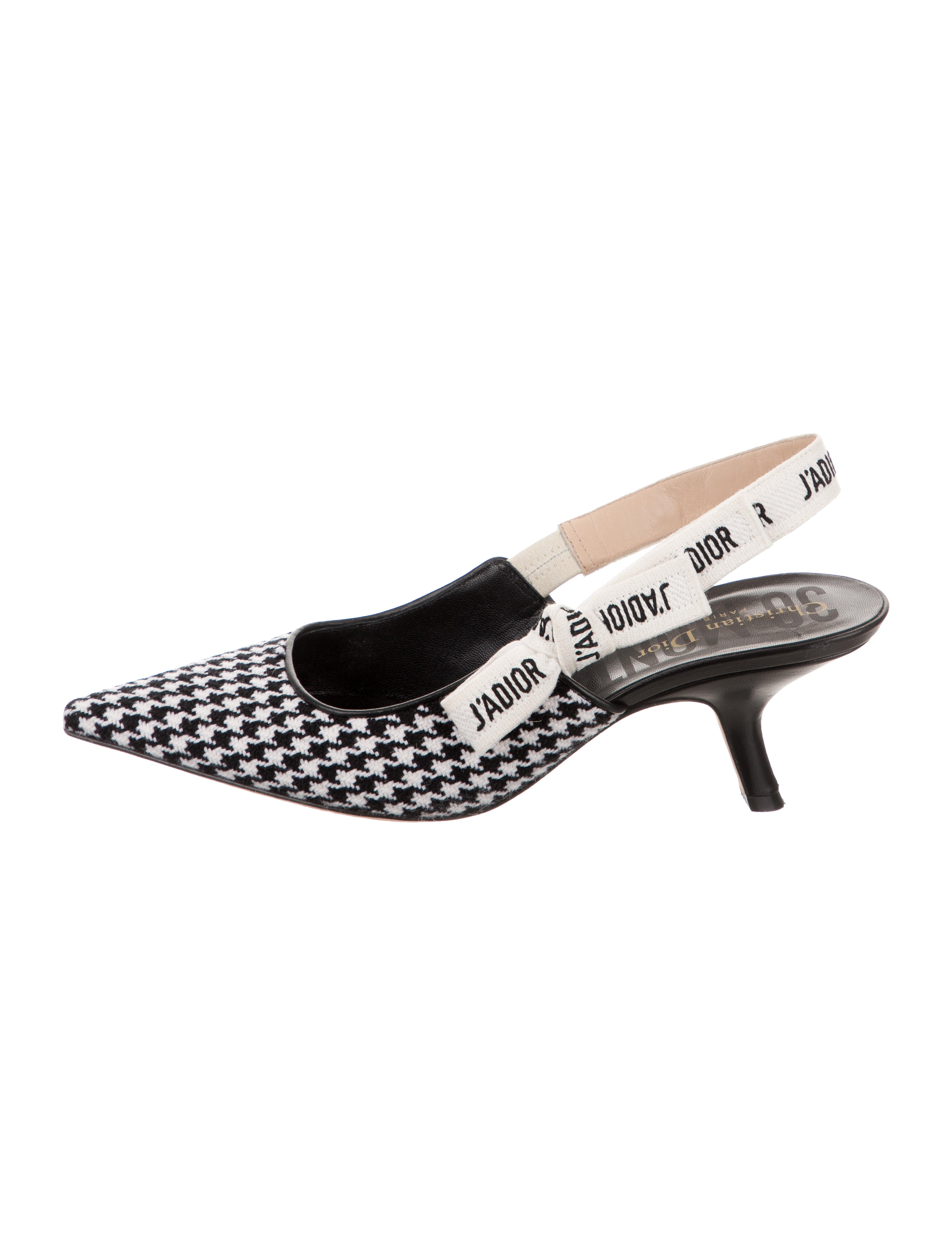 dior houndstooth shoes