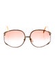 Oversize Gradient Sunglasses image 1