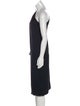 Satin One-Shoulder Dress image 2