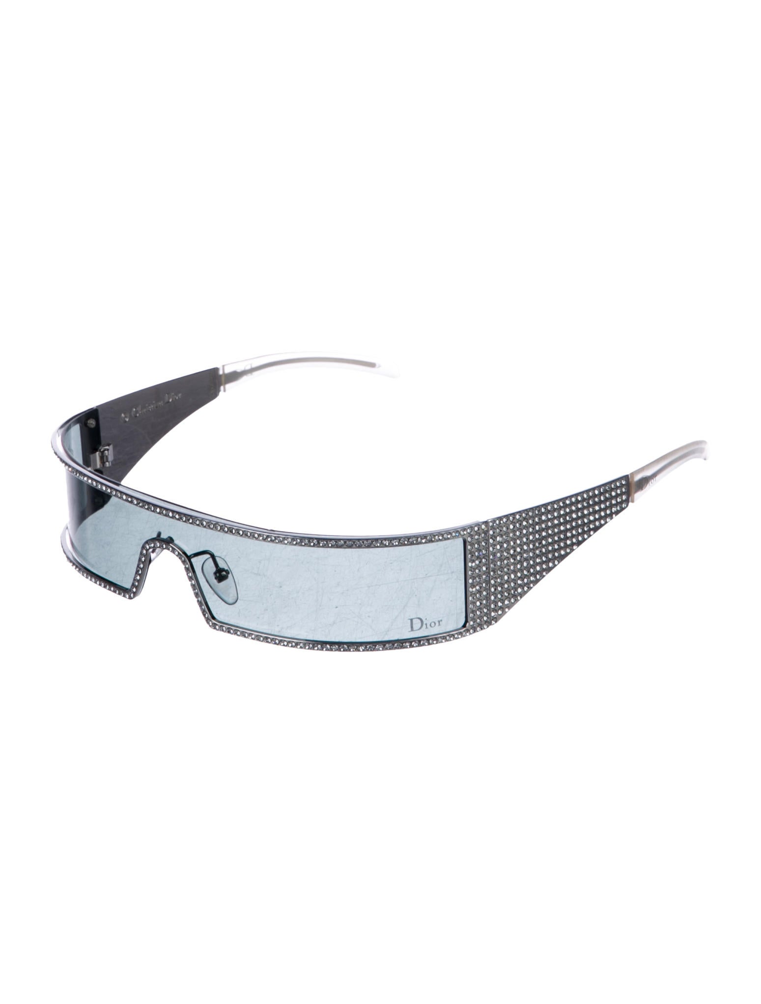 Christian Dior 2003 Punk Sunglasses - Silver Sunglasses