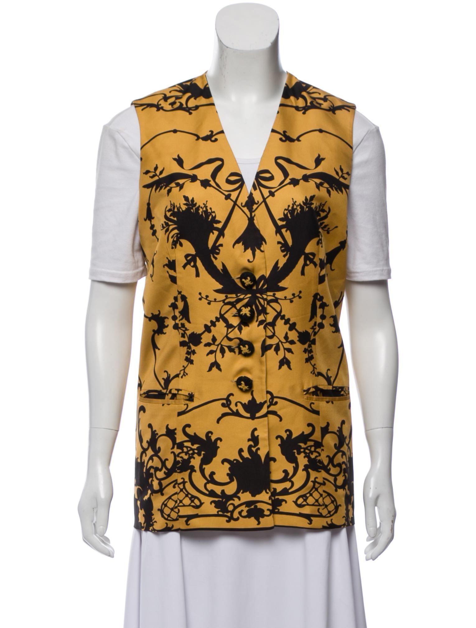 Christian Dior Patterned Vest - Clothing - CHR116390 | The RealReal