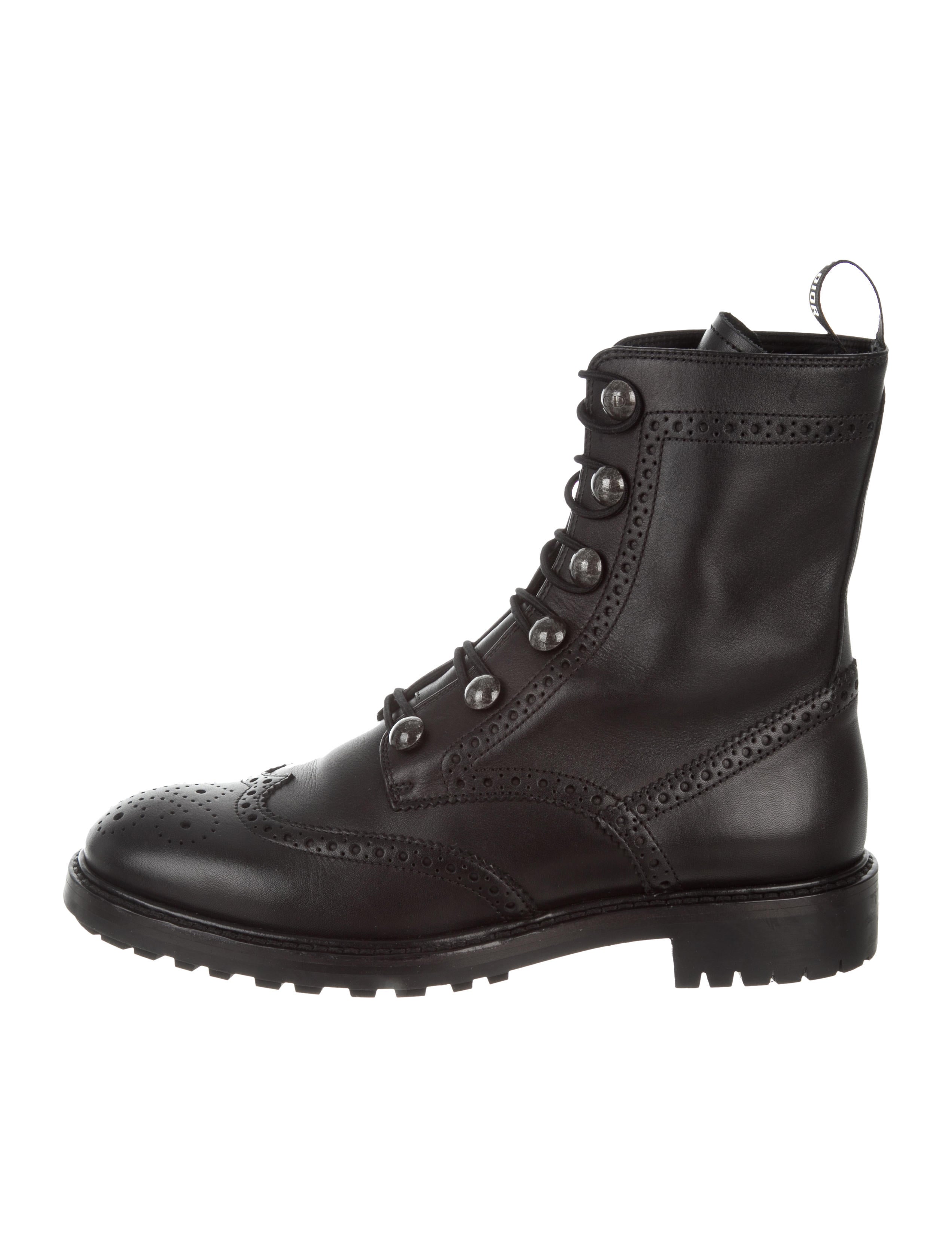 dior combat boots womens