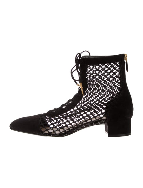 Christian Dior Naughtily-D Mesh Ankle Boots